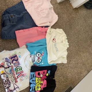 Girls size 8 clothing lot 