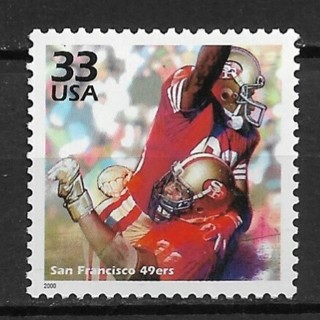 2000 Sc3190c Celebrate the Century: 1980's San Francisco 49ers MNH