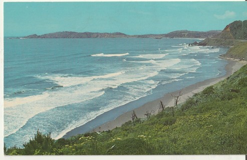 Vintage Unused Postcard: n: Pacific Coast, Port Oxford, OR