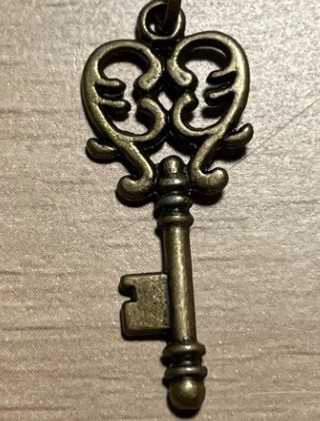 Skeleton Key pendant