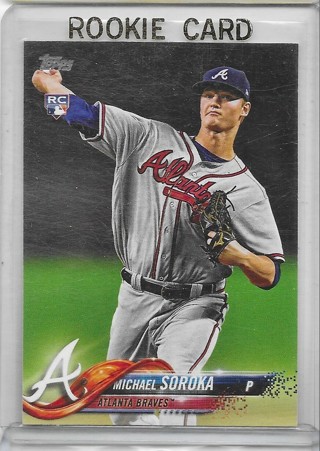 Mike Soroka 2018 Topps Update #US68 Rookie Card