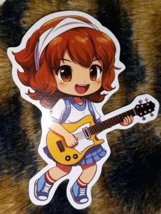 Cute one vinyl sticker no refunds regular mail only Very nice quality!