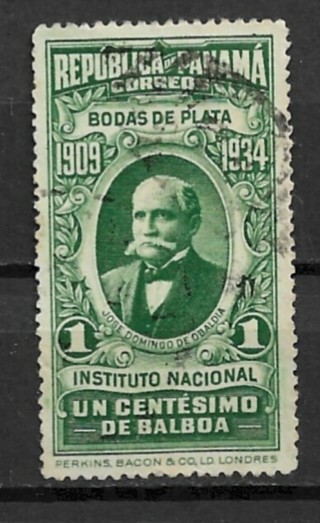 1934 Panama Sc268 Jose Domingo de Obaldia