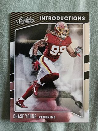 2020 Panini Absolute Introductions Chase Young