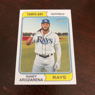 2023 Topps Heritage - [Base] #375 Randy Arozarena