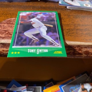 1988 score tony Gwynn baseball card 