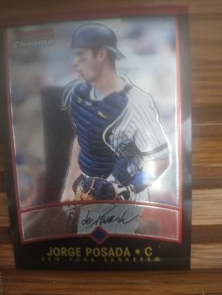 Jorge Posada Chrome