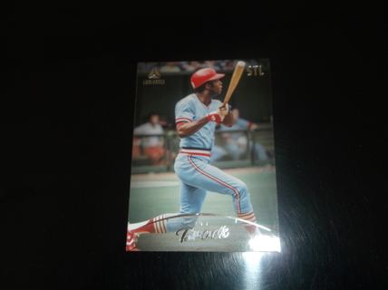 2023 Panini Chronicles Luminance   Lou Brock    card    #  28   St. Louis Cardinals