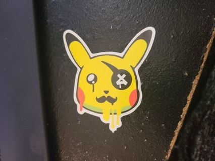 Pokemon Pikachu Sticker