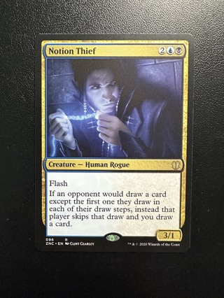 Notion Thief MTG Magic the Gathering ZNC Commander Near Mint Card