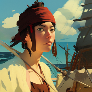 Listia Digital Collectible: Pirate women-Dead Men Tales No Tales