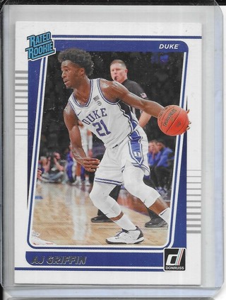 AJ Griffin 2022-23 Chronicles Draft Donruss #21 Rated Rookie