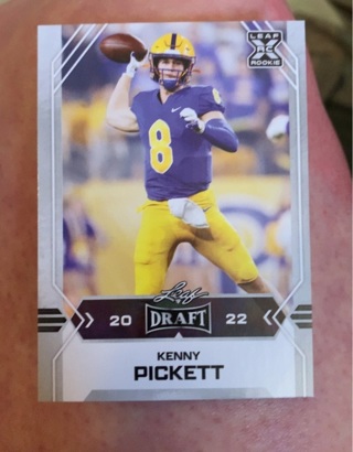 Kenny pickett rookie card