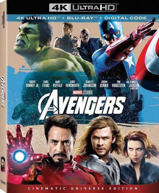 The Avengers (Digital 4K UHD Download Code Only) *Marvel Comics* *Robert Downey Jr.* *Chris Evans*