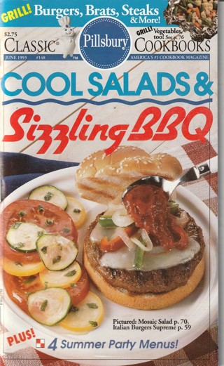 Soft Covered Recipe Book: Pillsbury: Cool Salads & Sizzling BBQ