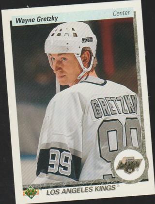 1990-91 Upper Deck Wayne Gretzky #54 Kings