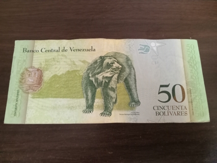 50 Venezuela Bolivares 