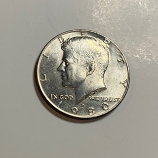 1980 D Half Dollar 50c Nice Coin!