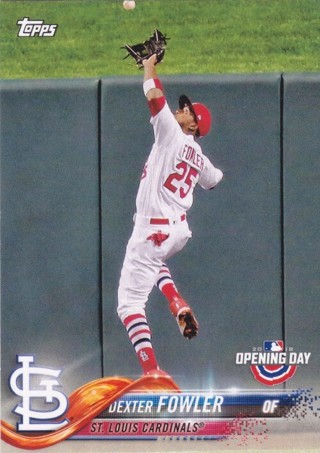 Dexter Fowler 2018 Topps Opening Day St. Louis Cardinals