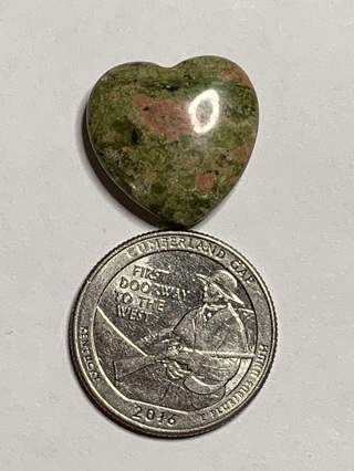 HEALING STONE~#10~HEART-SHAPED~FREE SHIPPING!