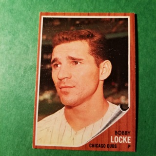 1962 - TOPPS EXMT - NRMT BASEBALL - CARD NO. 359 - BOBBY LOCKE - CUBS