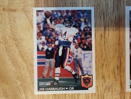 92 Fleer Harbaugh #40