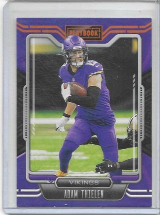 Adam Thielen 2021 Playbook Orange #58