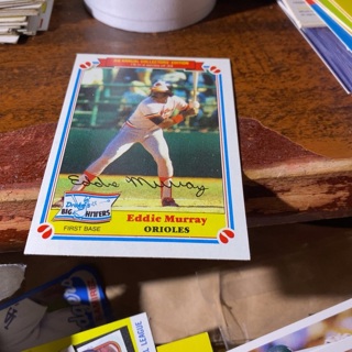 1983 topps drake’s big hitters Eddie Murray baseball card 