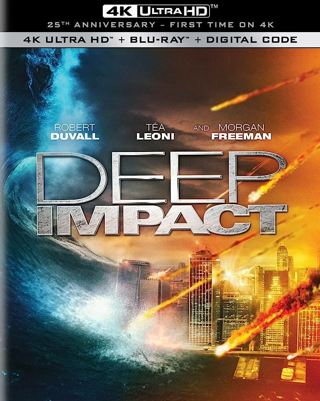 Deep Impact (Digital 4K UHD Download Code Only) *Tea Leoni* *Morgan Freeman* *Elijah Wood*