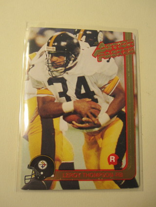 1991 Action Packed Football Card #74: Leroy Thompson - RC