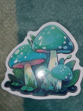 Cool one nice vinyl sticker no refunds regular mail only Very nice quality!