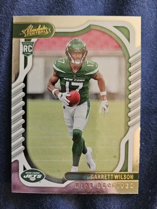 2022 Panini Absolute Yellow Rookie Garrett Wilson