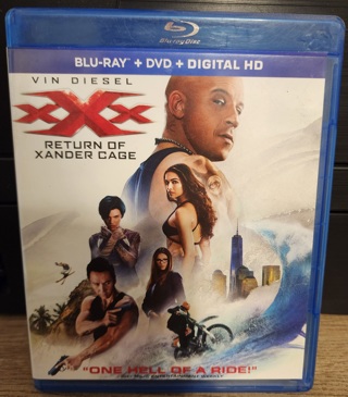 Blu-Ray - "XXX - Return of Xander Cage" - rated PG-13