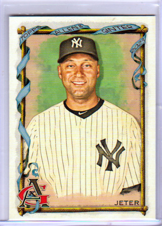 Derek Jeter, 2023 Topps Allen & Ginter Baseball Card #104, New York Yankees, HOFr, (L4