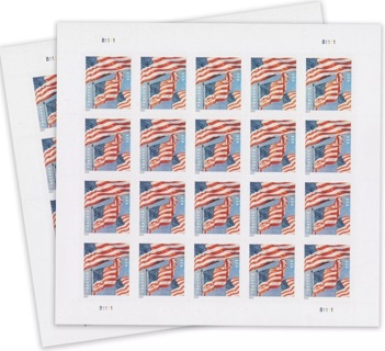 20 American Flag Forever. all flags, Is Refundable, Ships in 1 day.