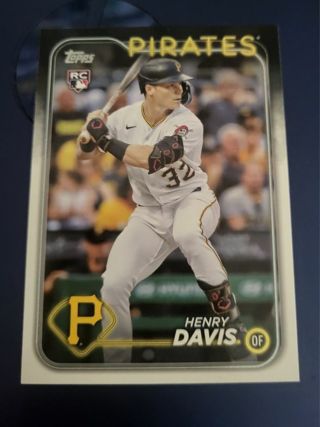 2024 Topps Henry Davis Rookie card Pittsburgh Pirates