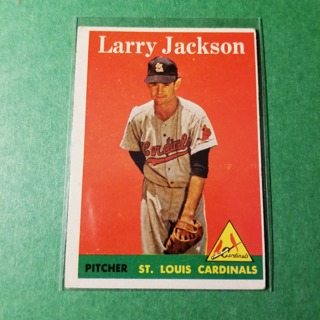 1958 - TOPPS NRMT+ BASEBALL CARD NO. 97 - LARRY JACKSON - CARDINALS