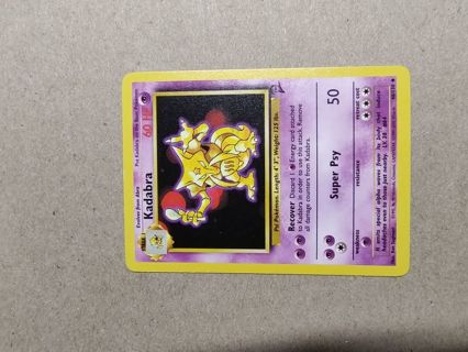 Pokemon Base Set 2 Kadabra 46/130 #1