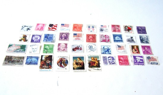 United States Postage Stamps used set of 40