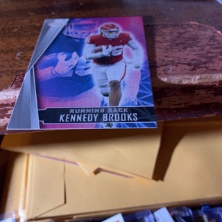 2022 sage Kennedy brooks football card 