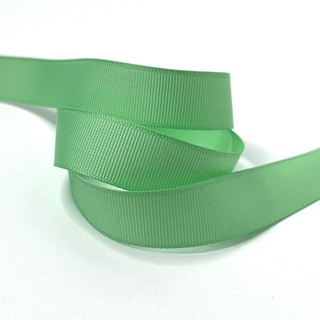 Light Green 5/8” Wide Grosgrain Ribbon 