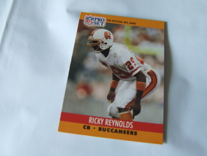 1990 Ricky Reynolds Tampa Bay Buccaneers Pro Set Card #658