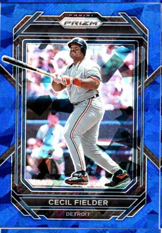 2023 Panini Prizm Cecil Fielder Blue Ice