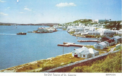 Vintage Postcard St. George, Bermuda