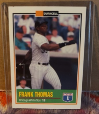 Frank Thomas 1993 Duracell Power Players White Sox #2  *3209*