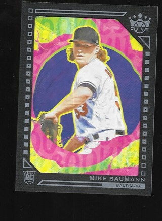 2022 D.K MIKE BAUMANN ROOKIE FRAMED #151