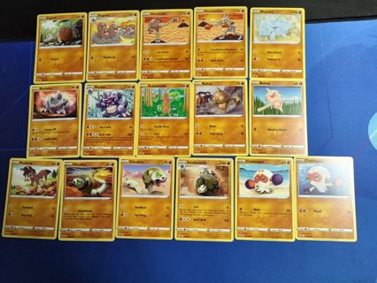 Pokemon SWSH Ground Cards