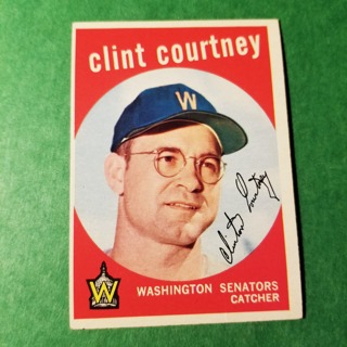 1959 - TOPPS BASEBALL CARD NO. 483 - CLINT COURTNEY - SENATORS