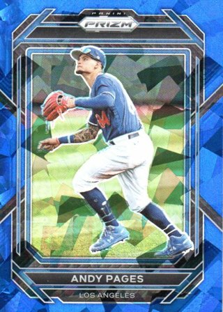 2023 Panini Prizm Andy Pages Blue Ice