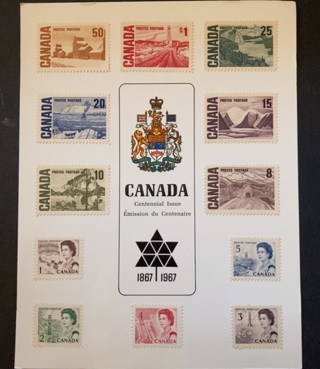 Canada Centennial 1867-1967 issue